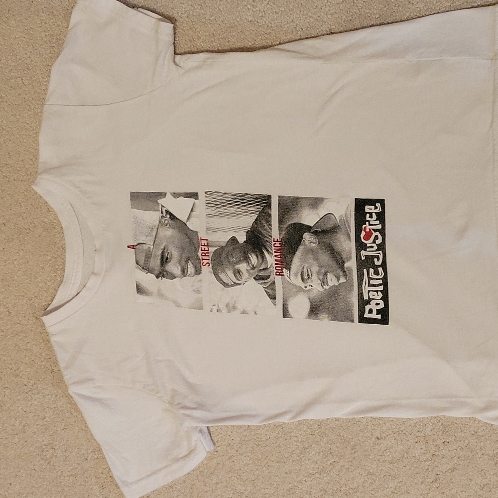 Poetic justice boys large tshirt